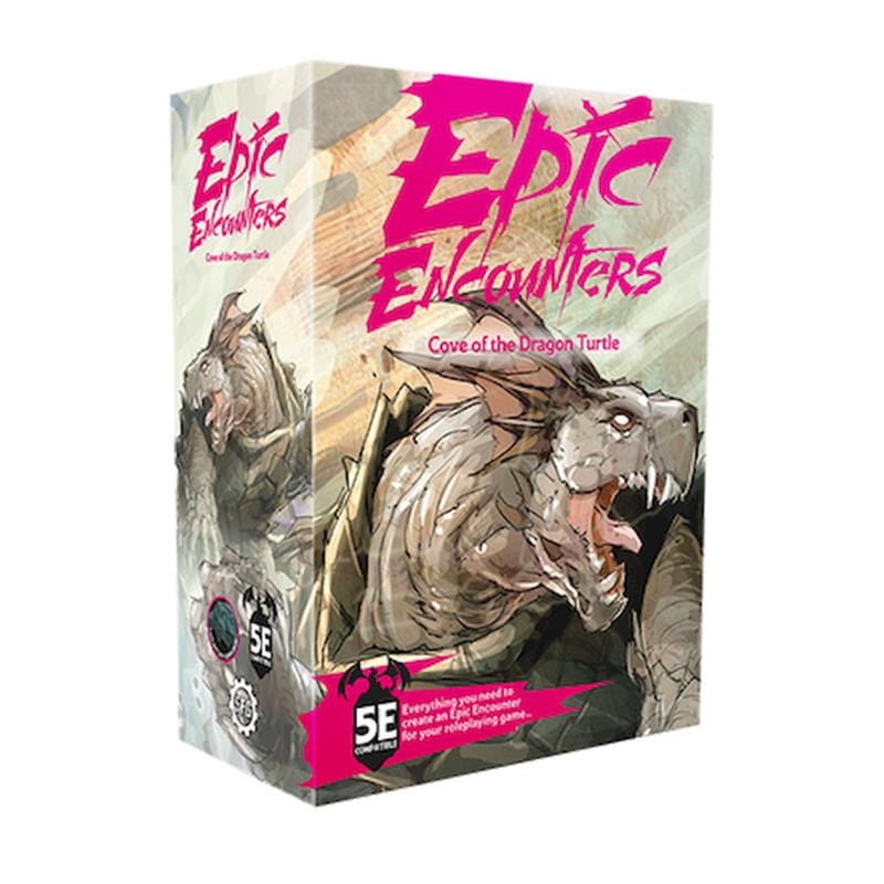 STEAMFORGED GAMES Μινιατούρες Epic Encounters - Κόλπος της Δρακοχελώνας για Επιτραπέζια Παιχνίδια