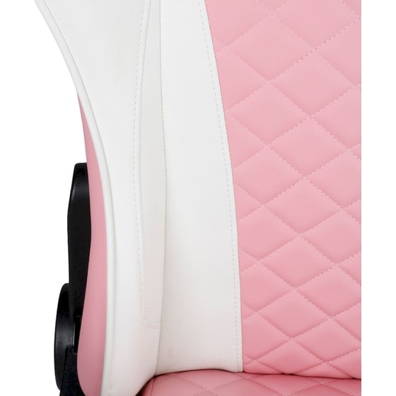 Gaming Καρέκλα Gembird GC-03-PW από Τεχνητό Δέρμα - Λευκό/ Ροζ image 12