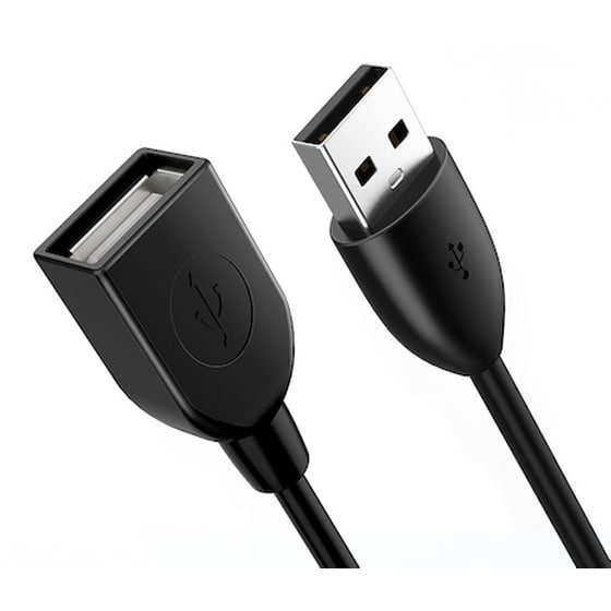 Καλώδιο Cabletime USB-A Male σε USB-A Female - 0.5m image 0