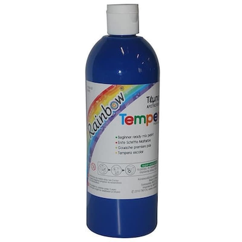 WUXI PHOENIX ARTIST MATERIALS IMP & EXP CO., LTD Rainbow Τέμπερα Μπλε 500ml