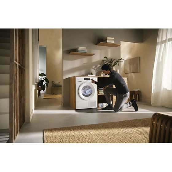 MIELE TSC643WP EcoSpeed 8 kg με Αντλία Θερμότητας Λευκό Στεγνωτήριο Ρούχων image 5