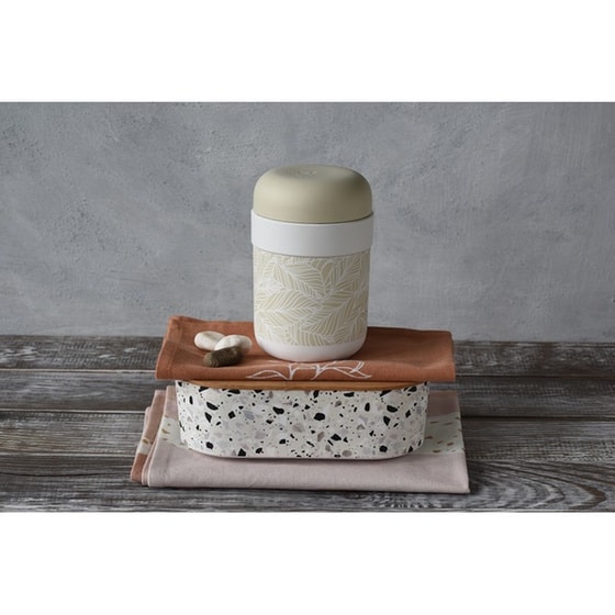 Φαγητοδοχείο Chic Mic Bioloco Plant Lunch Pot Fiets Λευκό image 1