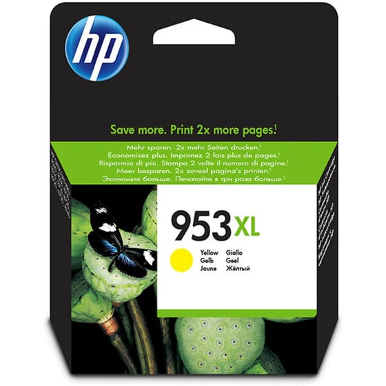 HP 953XL Κίτρινο Μελάνι Εκτυπωτή F6U18AE image 0