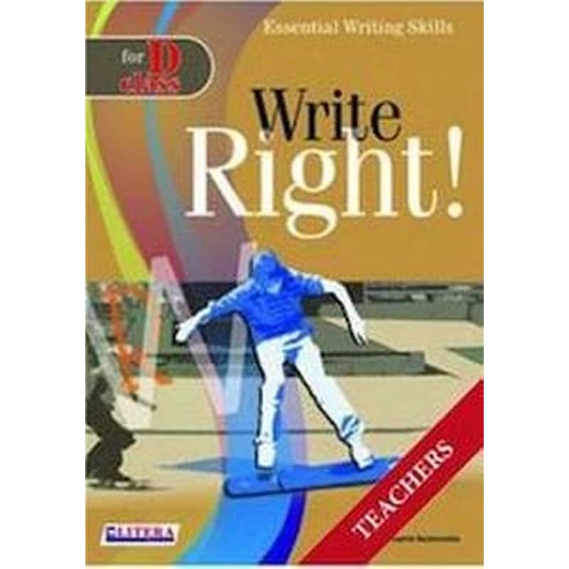 Write Right for D Class- Teachers Book
