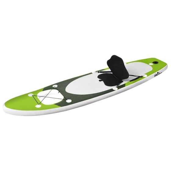 Φουσκωτή Σανίδα SUP VidaXL 300x75 cm - Πράσινη image 2