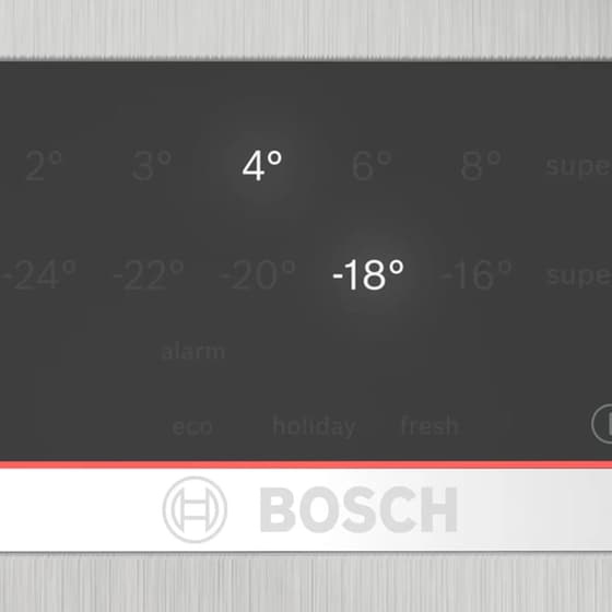 BOSCH KGN367LDF No Frost 321 Lt Metal Look Ψυγειοκαταψύκτης image 3