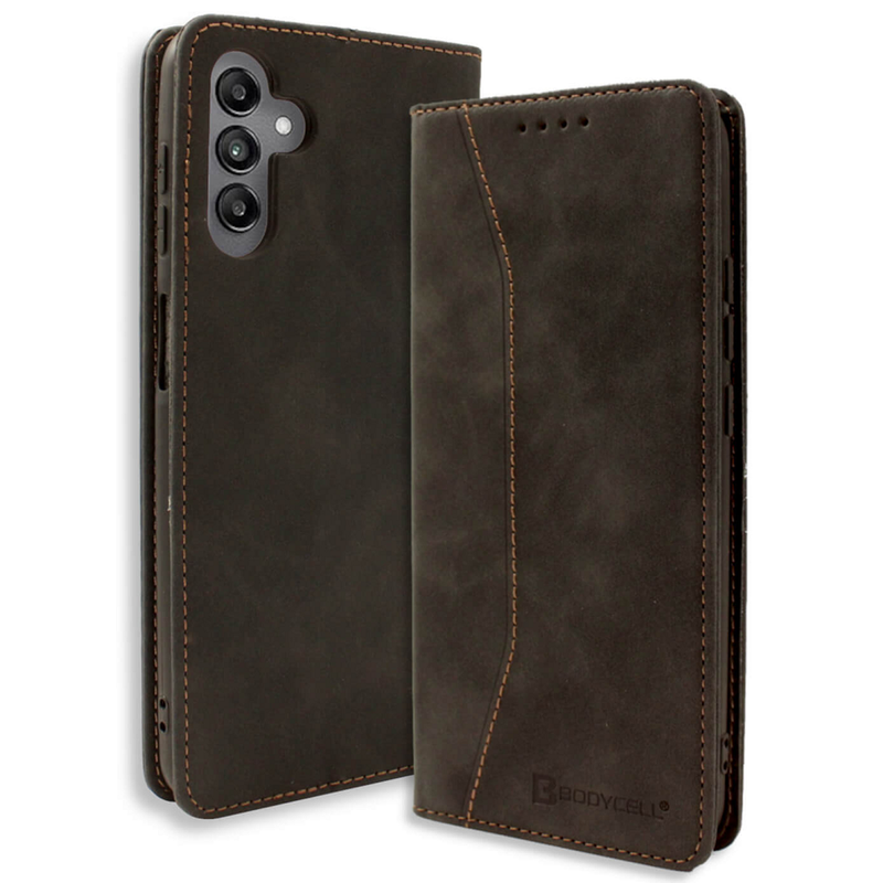 Θήκη Πορτοφόλι Samsung Galaxy A14 - Bodycell - Μαύρο