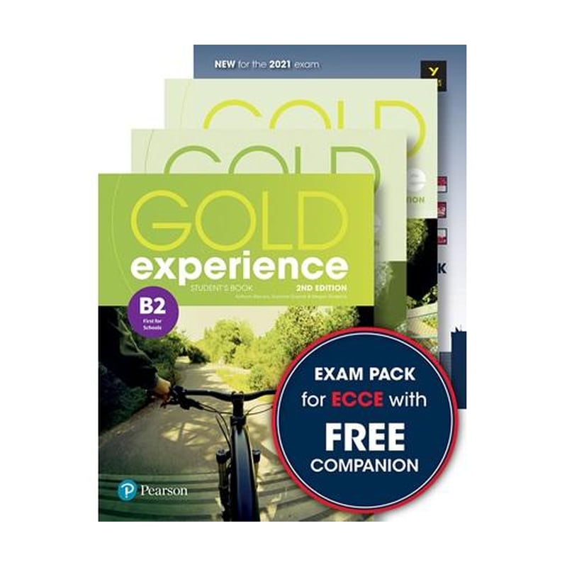 Exam Pack Ecce Gold Experience B2 Students Book (With App, Workbook, Companion, York Practice Test for ECCE)