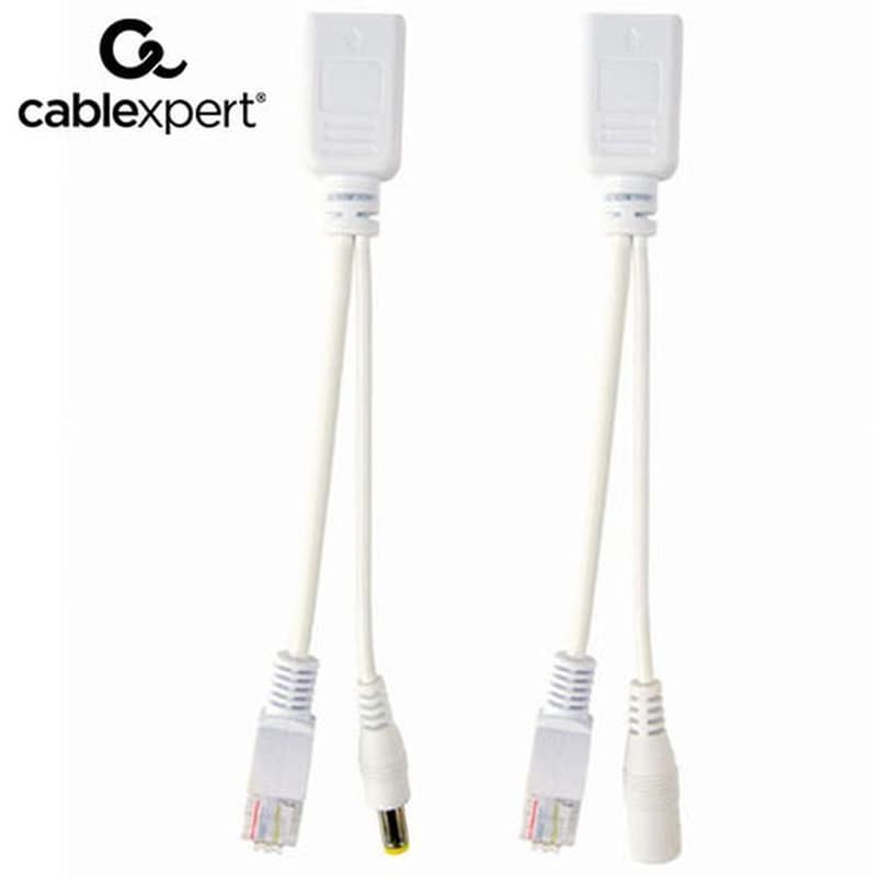Καλώδιο δικτύου Cablexpert PP12-POE-0.15M-W U/UTP 0.15m - Λευκό