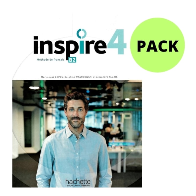 INSPIRE 4 PACK (LIVRE + LEXIQUE + CADEAU SURPRISE)