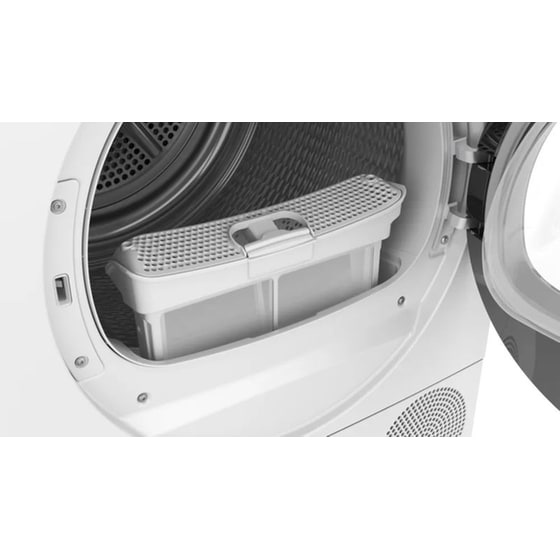 BOSCH WTH83208GR 8 kg A++ με Αντλία Θερμότητας Λευκό Στεγνωτήριο Ρούχων image 3