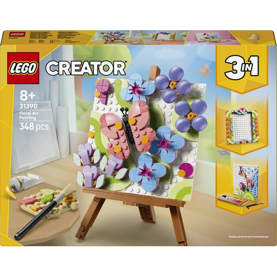 LEGO® Creator 3in1 Floral Art Decor Painting (31390) image 0