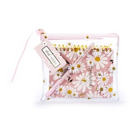 Σημειωματάριο Posh+Pop με Στυλό Erasable Flowers