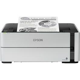 Epson EcoTank M1180 Ασπρόμαυρος Εκτυπωτής Inkjet A4 με Wi-Fi (C11CG94403)