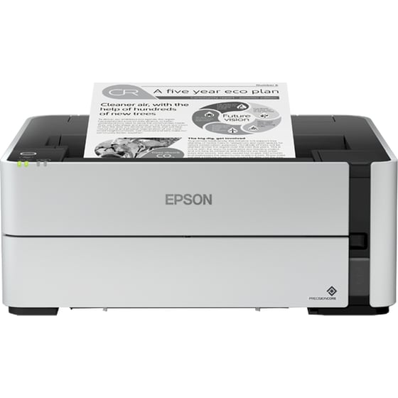 Epson EcoTank M1180 Ασπρόμαυρος Εκτυπωτής Inkjet A4 με Wi-Fi (C11CG94403) image 0