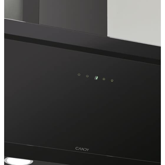 CANDY CVMA60N 60 cm Μαύρο Απορροφητήρας Καμινάδα - Τζάκι image 3