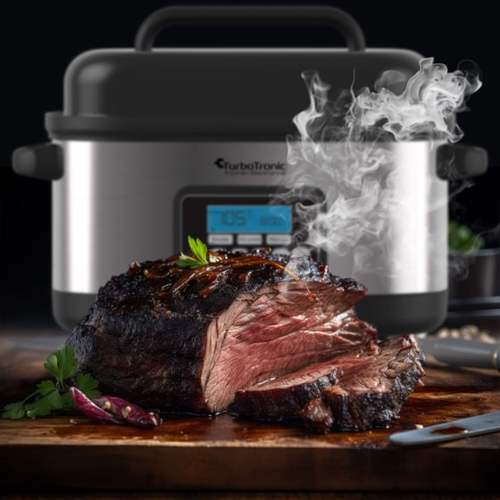 Πολυμάγειρας ΤURBOTRONIC TT-ES200 600 W 8 L Ασημί image 9