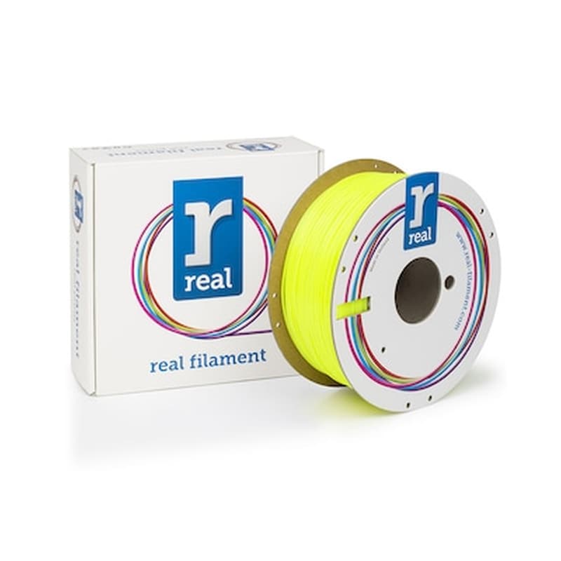 Real Petg 3d Printer Filament - Translucent Yellow - Spool Of 1kg - 2.85mm