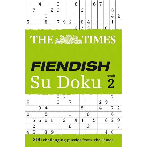 The Times Fiendish Su Doku Book 2 image 0