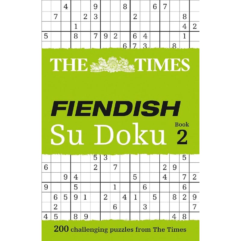 The Times Fiendish Su Doku Book 2
