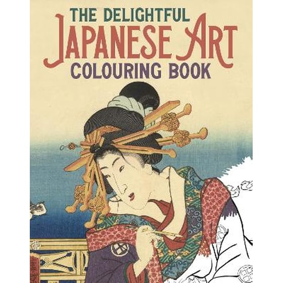 The Delightful Japanese Art Colouring Book image 0