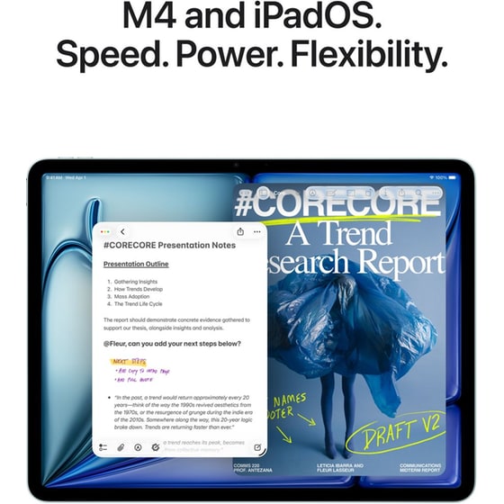 Apple iPad Air 13" 2026 (8th Gen) 256GB Wi-Fi - Starlight image 3