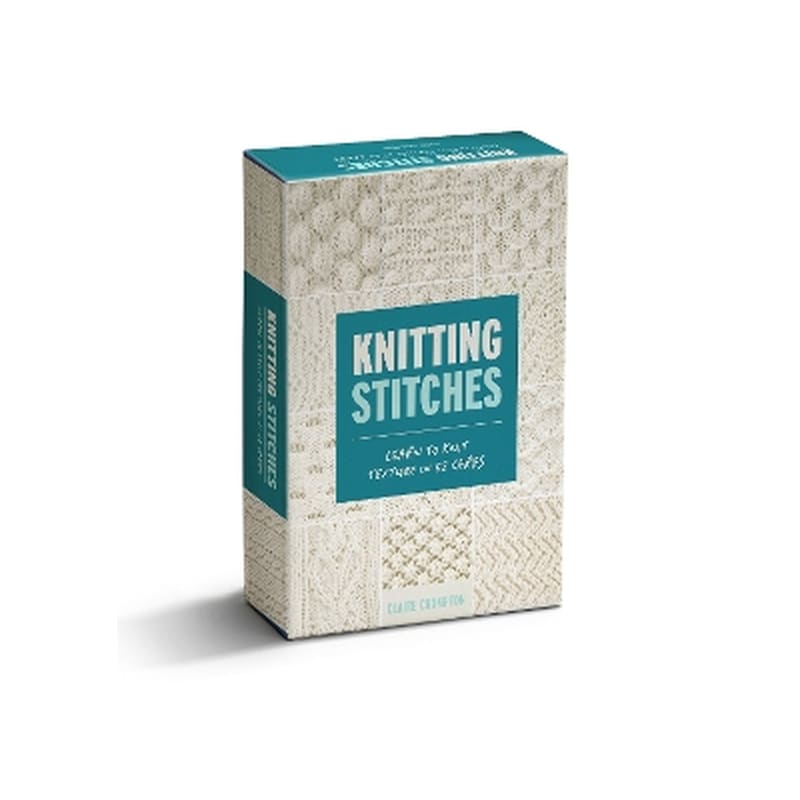 Knitting Stitches Card Deck