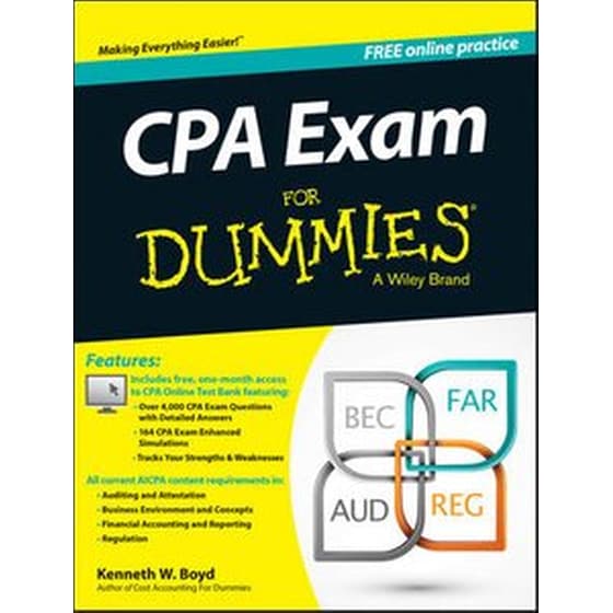 CPA Exam For Dummies with Online Practice image 0