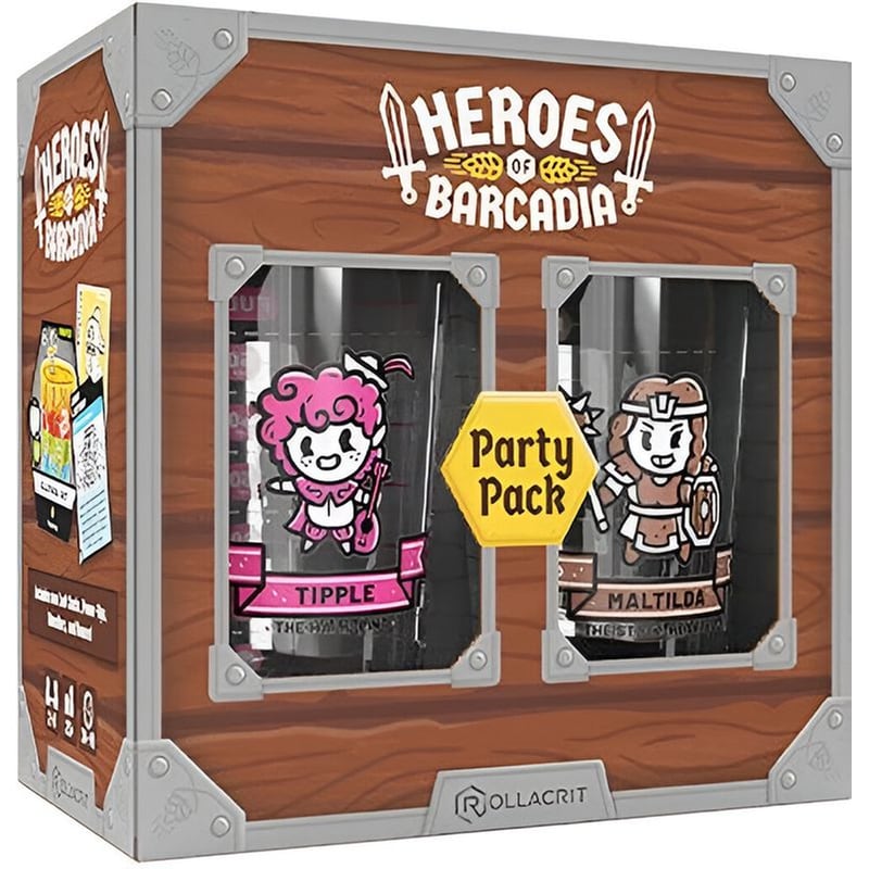 Heroes Of Barcadia – Party Pack Επέκταση (ROLLACRIT)