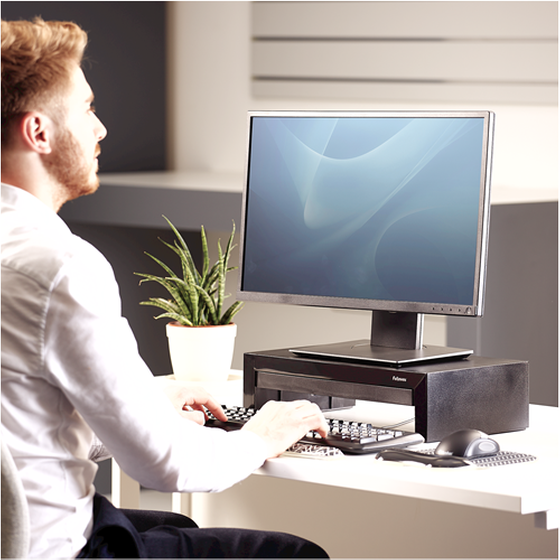 Βάση οθόνης Fellowes Designer Suites Monitor Riser image 6
