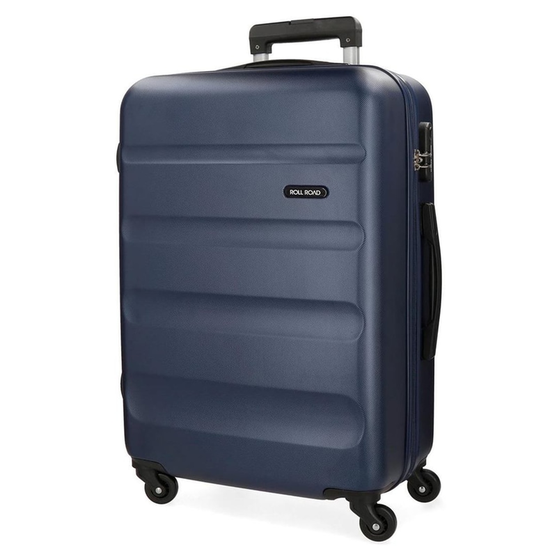 Βαλίτσα Μεσαία Princess Roll Road Abs Σειρά Flex Navy Blue 65x46x23cm