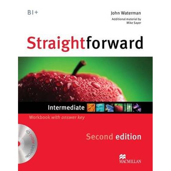 Straightforward 2nd Edition Intermediate Level Workbook with key & CD Pack image 0