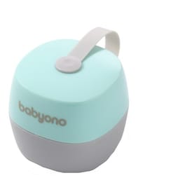 Babyono Θήκη Πιπίλας -γκρι Και Μέντα -(535-02 )