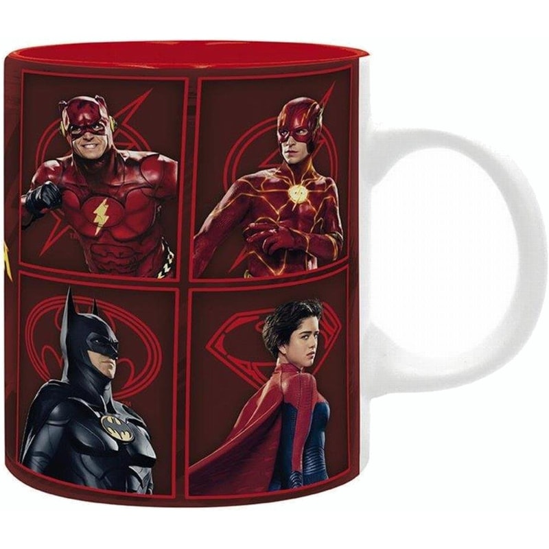 ABYSTYLE Κούπα Abystyle The Flash Characters Κεραμική 320 ml - Κόκκινη