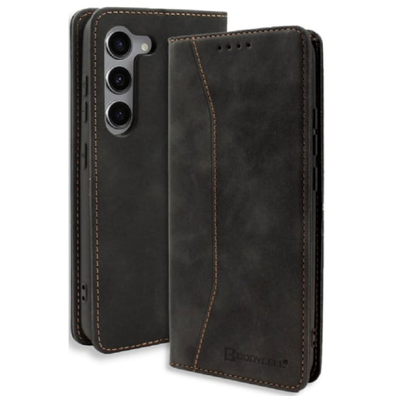 Θήκη Samsung Galaxy S23 Plus - Bodycell Wallet Case - Black image 0