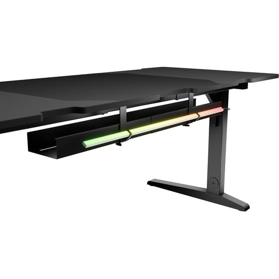 Γραφείο Gaming Genesis Holm Modular 180 με Ρυθμιζόμενο Ύψος - Μαύρο image 1