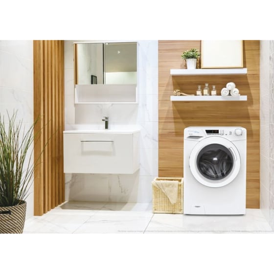 CANDY HES14134TWM/1-S 13 kg 1.400 Στροφές Λευκό με Wi-Fi Πλυντήριο Ρούχων image 6