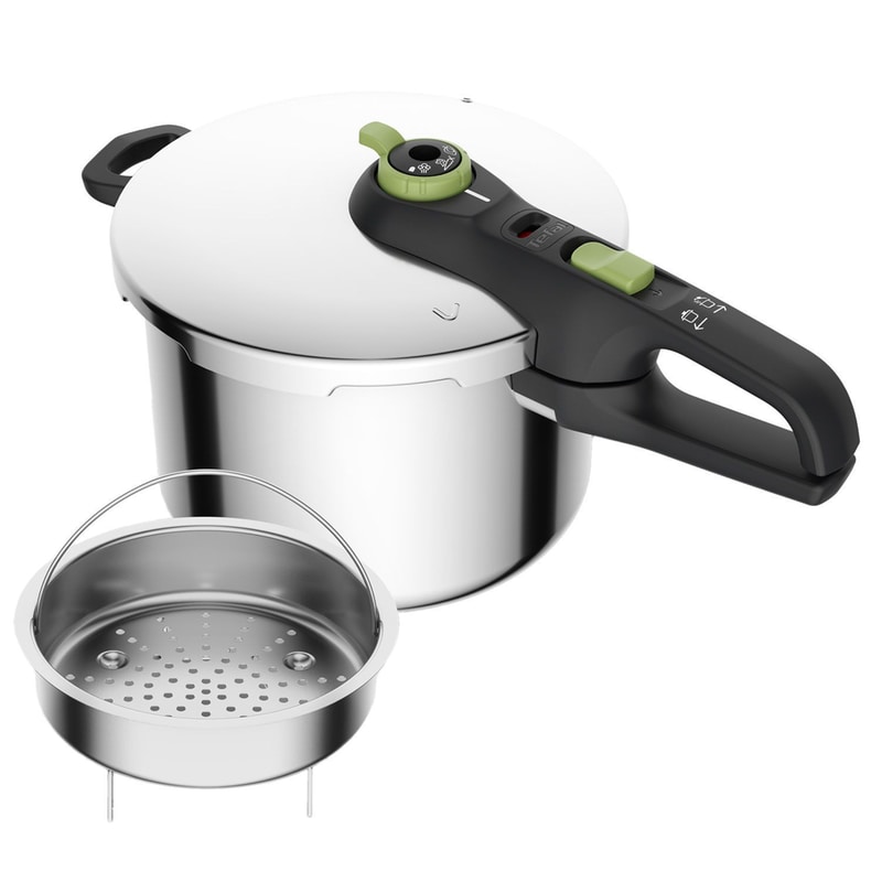 TEFAL Χύτρα Τατύχητος TEFAL P2580702 6 L Inox