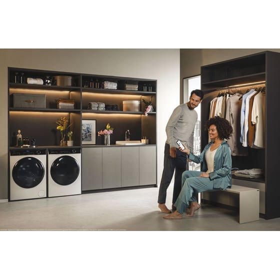 HAIER HW100-B14959U1-S 10 kg 1.400 Στροφές Λευκό με Wi-Fi Πλυντήριο Ρούχων image 19