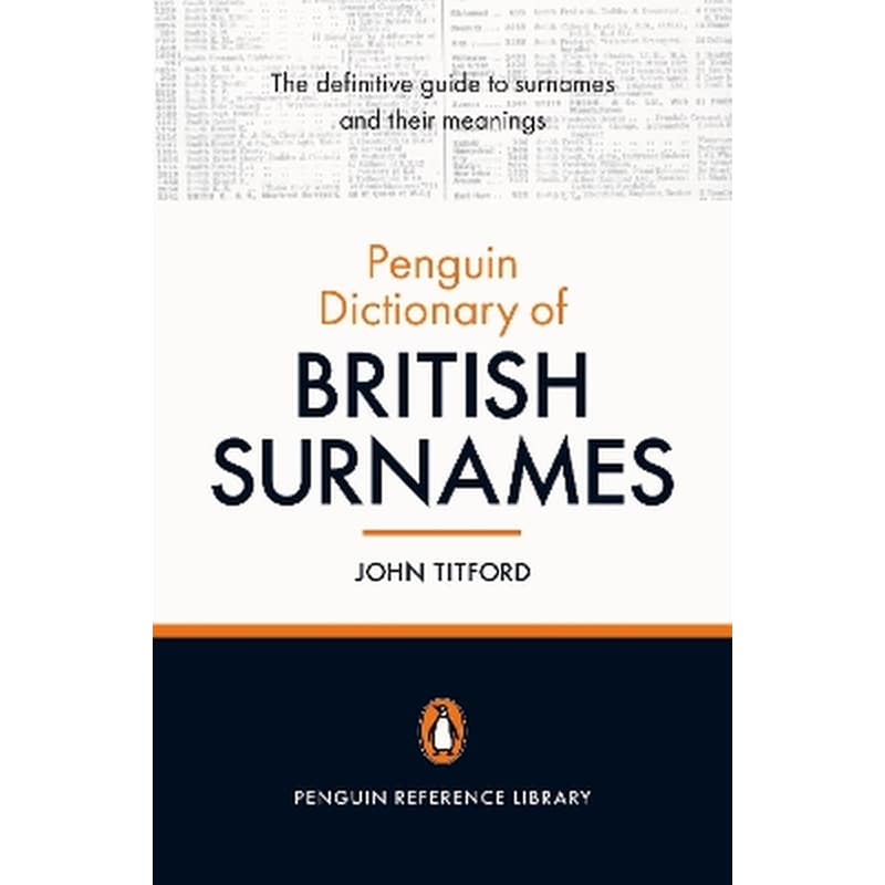 The Penguin Dictionary of British Surnames