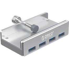 Orico MH4PU-SV-BP USB Hub 4-Port USB 3.0 συμβατό με USB-A