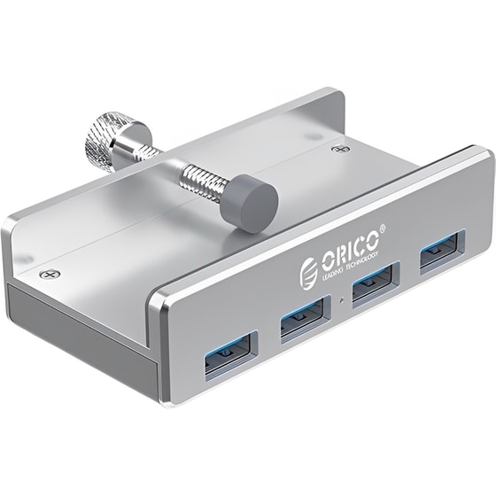Orico MH4PU-SV-BP USB Hub 4-Port USB 3.0 συμβατό με USB-A image 0