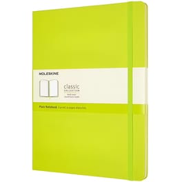 Σημειωματάριο Moleskine Plain Lemon Green XL (1 Τεμάχιο)