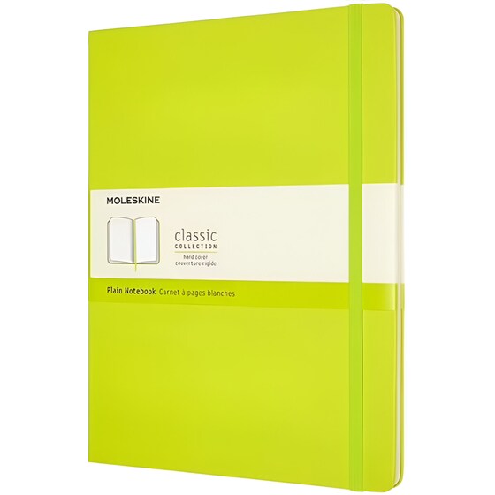 Σημειωματάριο Moleskine Plain Lemon Green XL (1 Τεμάχιο) image 0