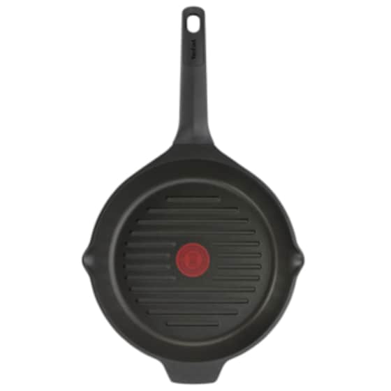 TEFAL E2494044 26 cm Μαύρο Τηγάνι - Γκριλιέρα image 1