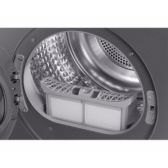 SAMSUNG DV90F09F4SU4 9 kg με Αντλία Θερμότητας Σκούρο Ασημί / Μαύρο Στεγνωτήριο Ρούχων image 6
