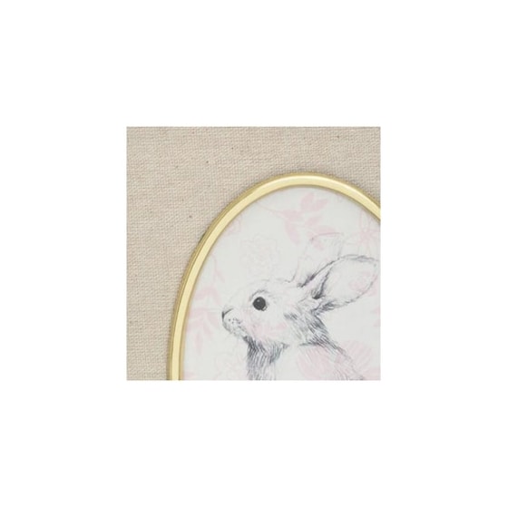 Κορνίζα Τοίχου Aria Trade Μεταλλική 15.8x1.3x20.8 cm - Χρυσή image 1