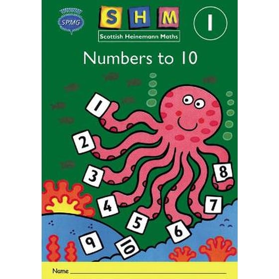 Scottish Heinemann Maths 1: Number to 10 Activity Book 8 Pack image 0