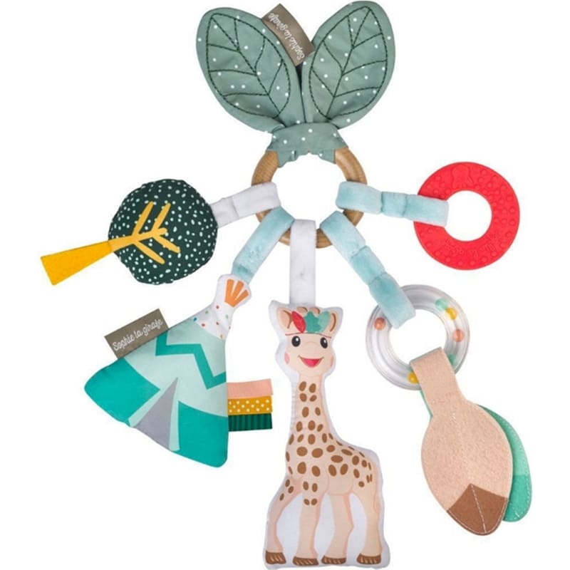 SOPHIE THE GIRAFFE Sophie La Girafe Παιχνίδι Οδοντοφυΐας - Κουδουνίστρα (S850803)