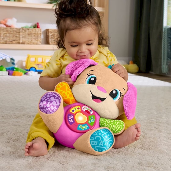 Fisher-Price Εκπαιδευτικό Σκυλάκι Smart Stages Ροζ (JFD34) image 1